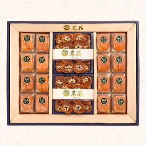 선물하기 좋은 황토방 곶감 1구 16개 + 호두말이 230g 2개 /선물세트