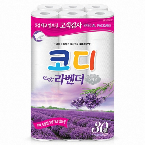 코디 라벤더 스페셜 30m (30롤) (1팩)_이미지