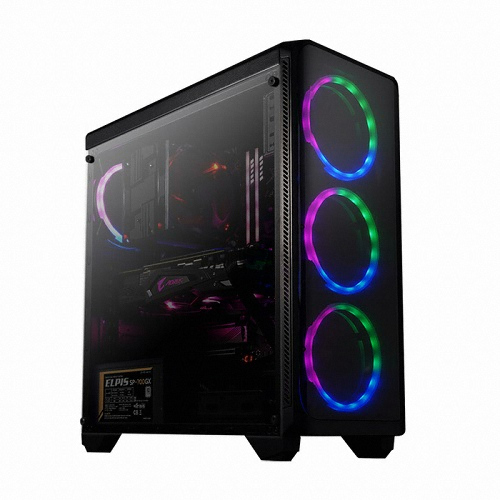 아이구주 M4 레인보우 LED 강화유리_이미지