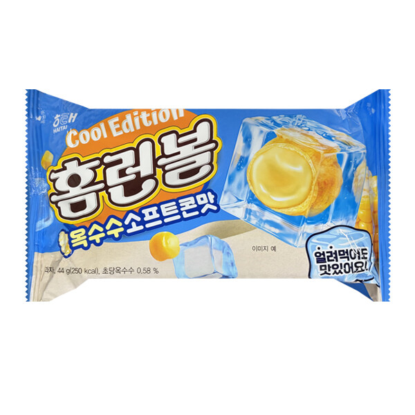 해태제과 홈런볼 옥수수 소프트콘맛 44g (8개)_이미지