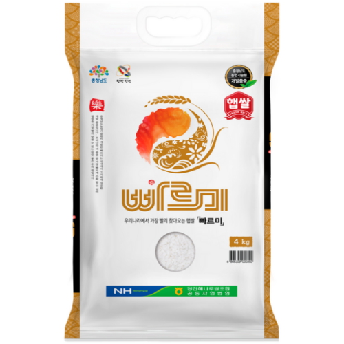 2026 햅쌀 빠르미 4kg(1개)