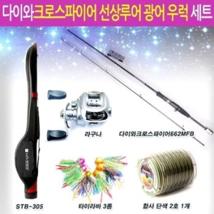 다이와  크로스파이어 베이트 선상루어 광어 우럭 세트/루어낚시,바다낚시,갯바위,방파제,원투