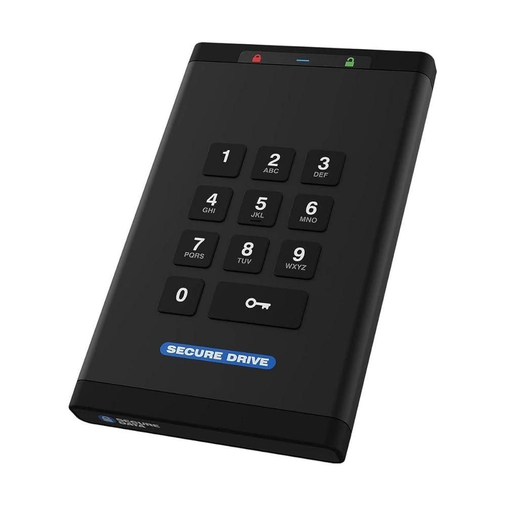 SECUREDATA SecureDrive KP 외장하드 해외구매 (1TB)_이미지