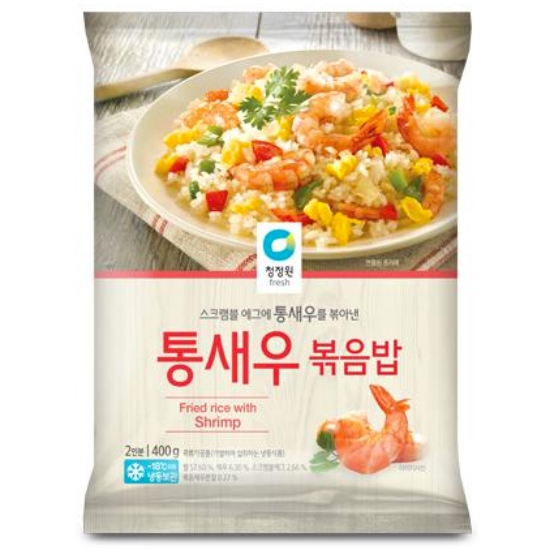 대상 청정원 통새우 볶음밥 2인분 400g (3개)