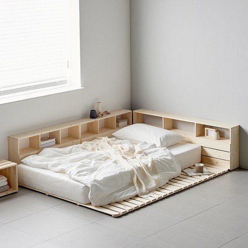 장인가구 필링 접이식 원목 깔판 SS_이미지