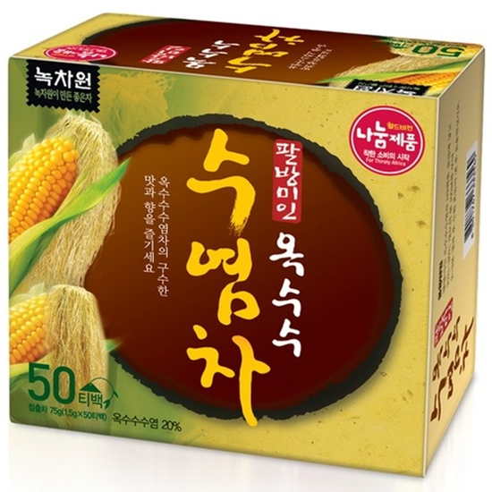 녹차원 옥수수수염차 50T (2개)_이미지
