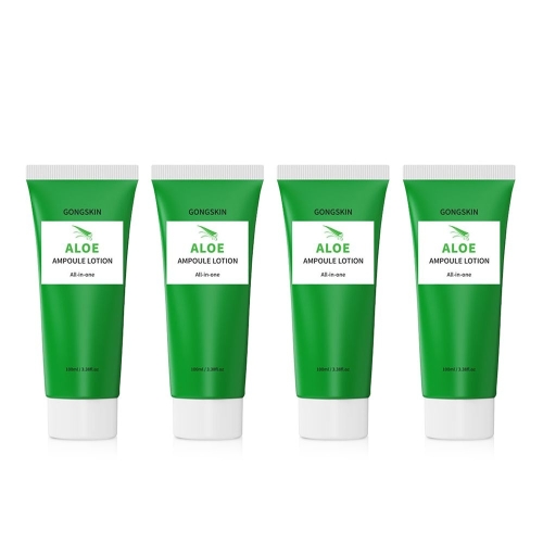 공스킨 알로에 앰플 올인원 로션 100ml (4개)_이미지