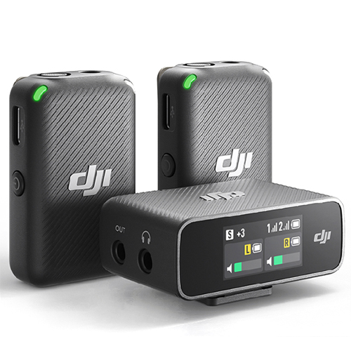 DJI MIC 무선마이크 2TX + 1RX이미지입니다. 누르면 해당 게시물로 새창이동합니다.