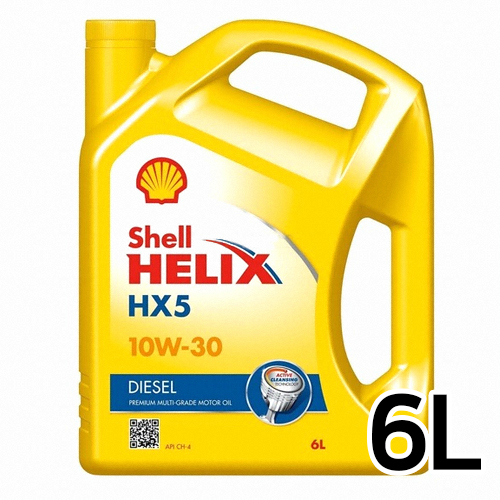 쉘 힐릭스 HX5 디젤 10W30 6L (1개)_이미지