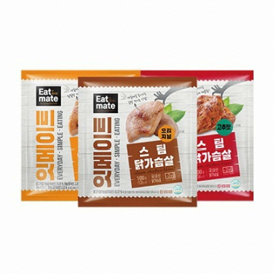푸드나무 잇메이트 스팀 닭가슴살 혼합 30팩 (1세트)