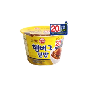 오뚜기 컵밥 햄버그덮밥 315g(+계란국) (2개)