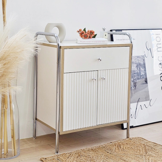 나무뜰 밀리 E0등급 템바보드 캐비넷 모듈가구 높은 서랍 수납장 600