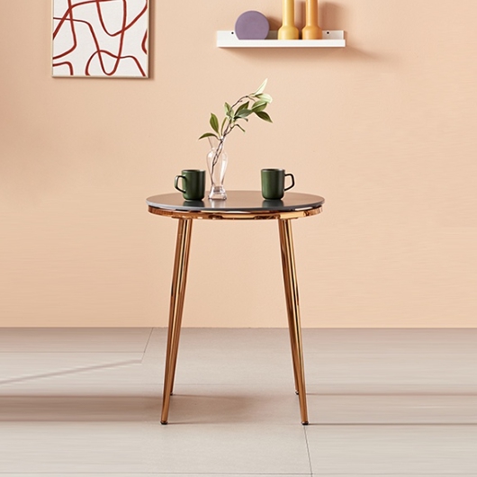 진영가구 고저스 원형 세라믹 식탁 600 (의자별도)