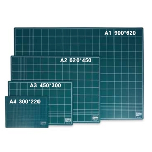 녹색 커팅매트 A2 620x450mm / 데스크매트 칼판