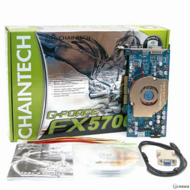 Chaintech GeForceFX 5700Ultra Chaintech 128M