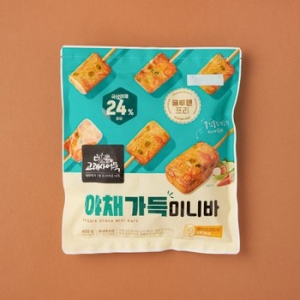 늘푸른바다 고래사어묵 야채가득 미니바 450g