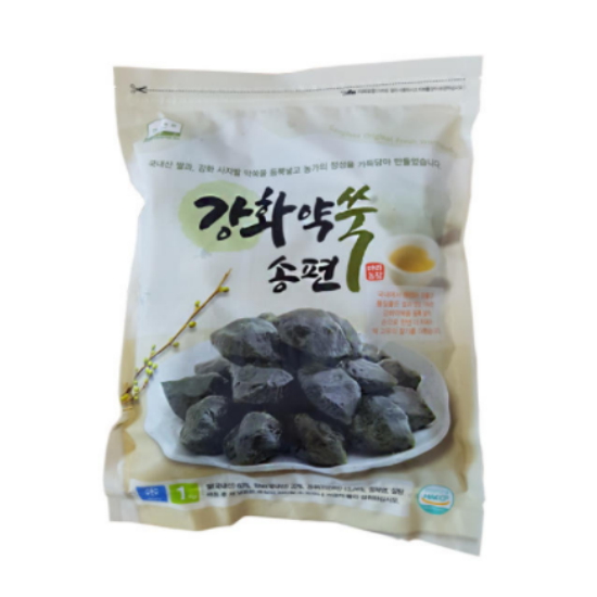 강화마니 마리농장 강화 약쑥 송편 1kg (3개)