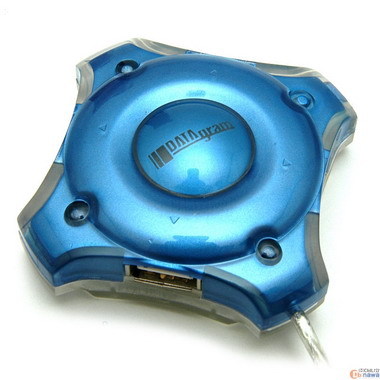 �ø����ũ�θ��� USB��� ����Ÿ�׷� 4port DUH-104 (Blue)