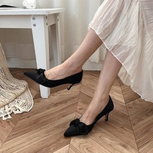 토오픈 여성구두 베이직 웨지힐 슬링백 구두 WFK0LKR