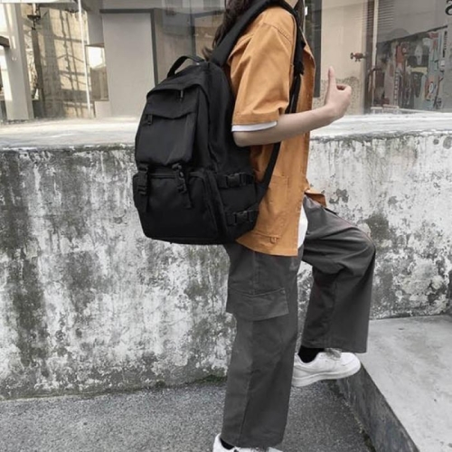 리더스 대학생 여행용 배낭 올블랙 가방 캠퍼스 8306853A