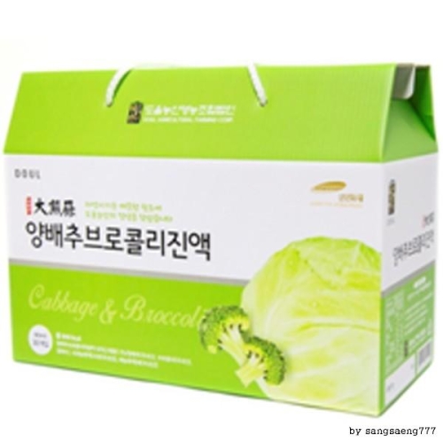대웅산 양배추브로콜리 진액 80ml 30포