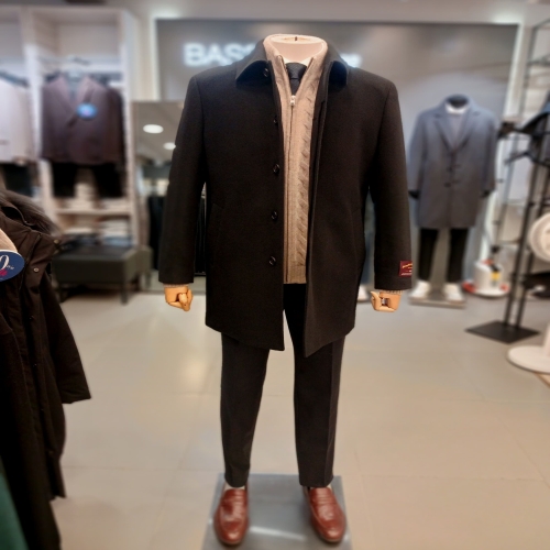 바쏘옴므 2종 컬러 Mongolia 캐시미어 울 블렌드 맥코트A05CJ4ZSWBGBK