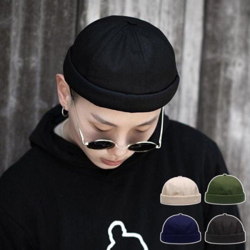  남성 댄디 스타일 베이직 깔끔 디자인 데일리 와치캡 WAB9007
