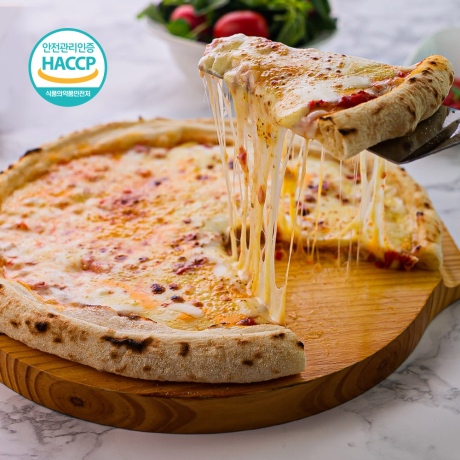 바른피자생활 10인치 냉동화덕피자 오리지널치즈 피자