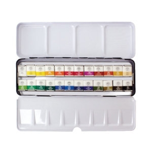 문교 수채그림물감 24색