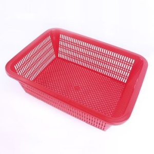 대원화학 깊은 사각소쿠리 레드 (39cm)