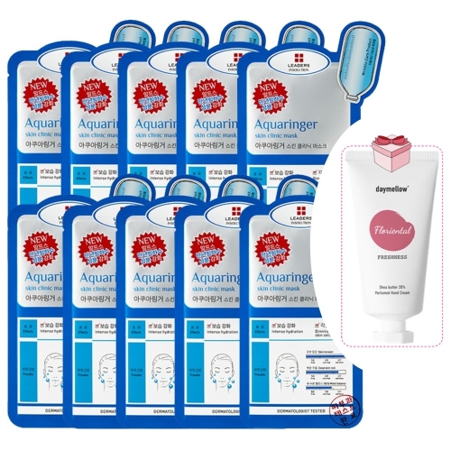 아쿠아링거 스킨클리닉 마스크 1개 10매