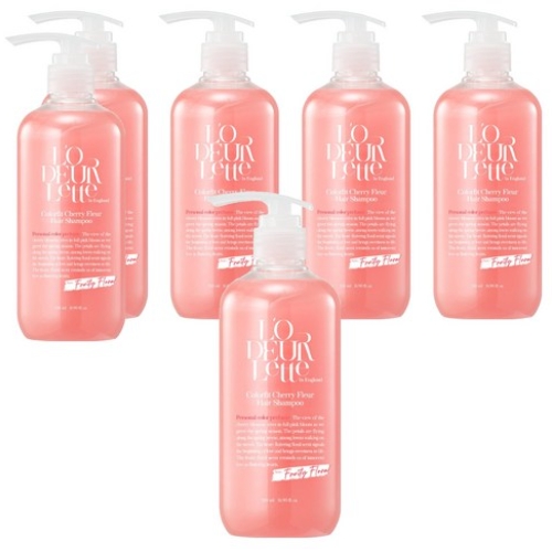 로더렛 인 잉글랜드 컬러핏 체리 플뢰르 헤어샴푸 500ml (6개)_이미지
