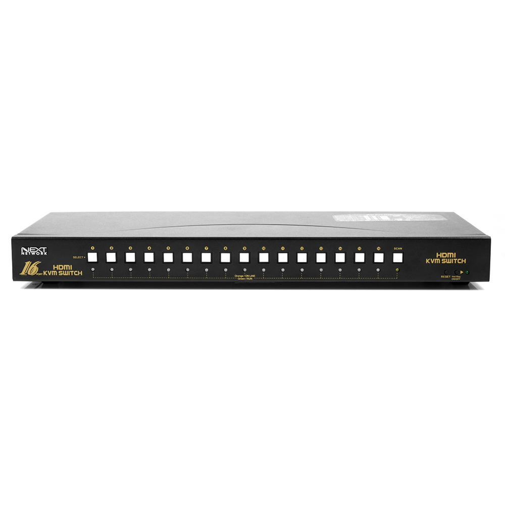 16포트 USB HDMI KVM스위치 (NEXT-7016KVM)