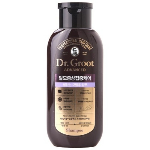 LG생활건강 닥터그루트 힘없는 모발용 샴푸 180ml (2개)
