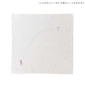 THE MAKERS LAB 클래식더스몰럭셔리 HOBBY 홀인원 여성 손수건 화이트 HC-2DWP515WH_이미지