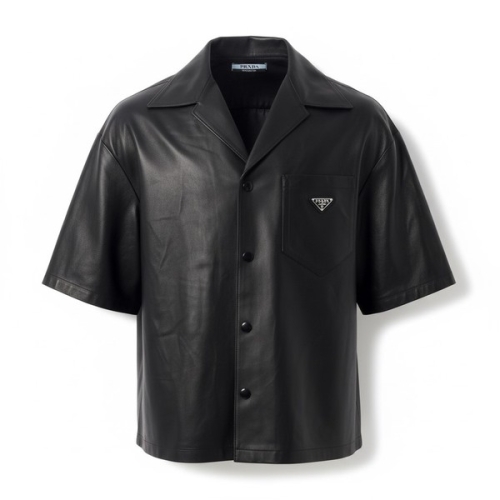 프라다 나파 가죽 셔츠 UPC176 1WDV F0002