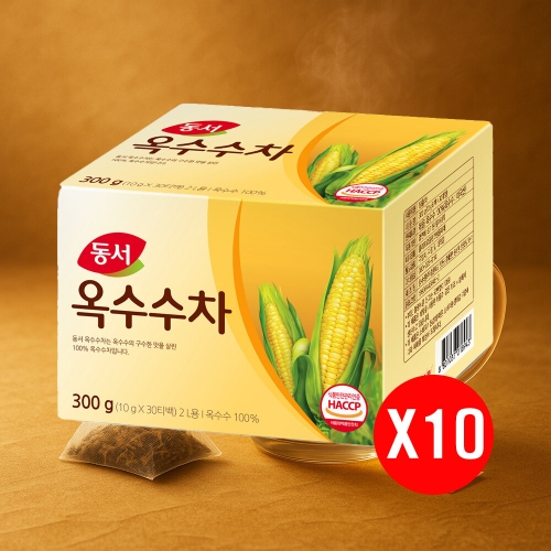 동서식품 옥수수차 10g 30티백 (10개)_이미지