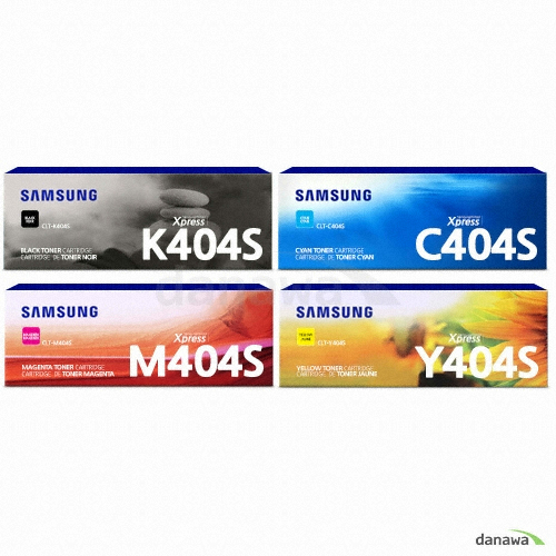 정품 CLT-K404S, CLT-C404S, CLT-M404S, CLT-Y404S 4색 세트