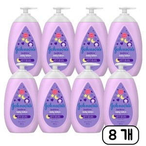 존슨즈베이비 베드타임 로션 펌프형 500ml (8개)_이미지