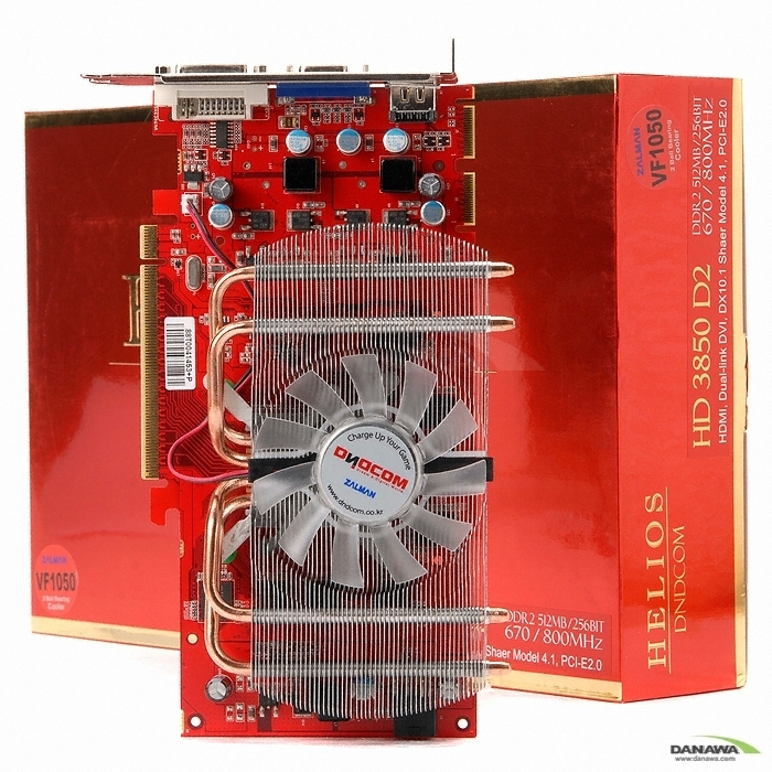 디앤디컴 라데온 HD 3850 HELIOS DDR2 512MB VF1050_이미지