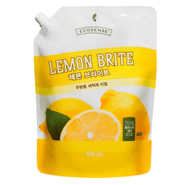 멜라루카 레몬브라이트 레몬향 리필 946ml (2개)_이미지