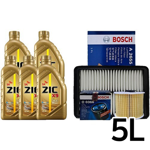 SK������ ��ũ X9 LS 5W30 5L + �������� ��� ���佺 1.6 ����