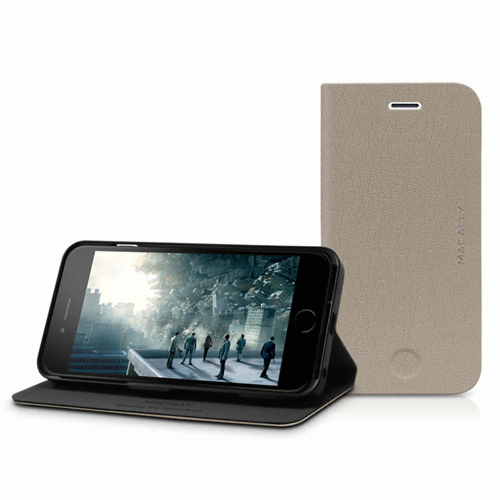 맥컬리 아이폰 6 플러스/6S 플러스 슬림폴리오 스텐딩 가죽케이스 FOLIOP6