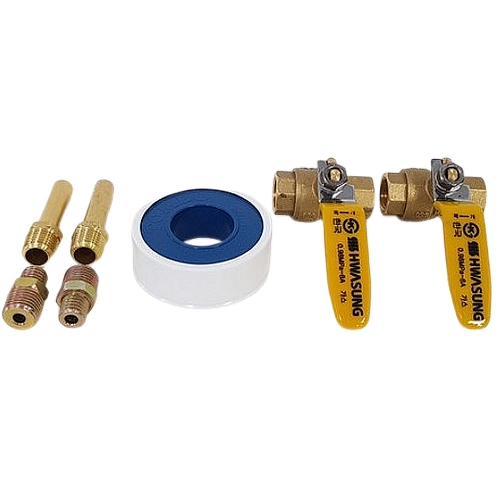 간택기 8A화성볼밸브세트 2개