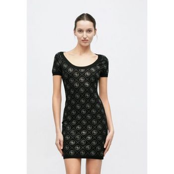 게스 추측 리스톤 드레스 점퍼 제트 블랙 7509281_이미지