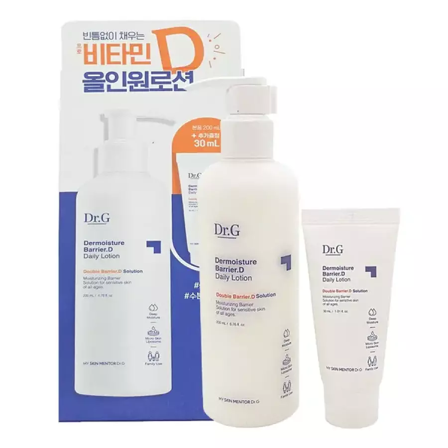  닥터지 더모이스처 배리어 D 데일리 로션 200ml+30ml [1개]