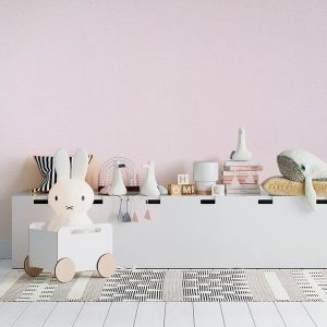 실크벽지 라인 핑크/붙이는벽지 시공 단열 1mX10m
