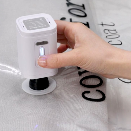 리빙톤 압축팩 무선 파워에어 펌프 세트_이미지