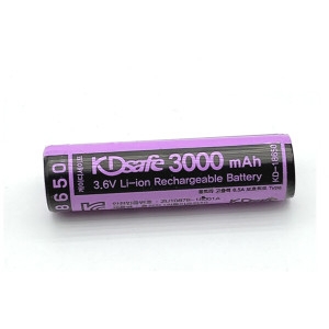 �ڸ��ƴٳ��� KDsafe 18650 ��Ƭ�̿� ���͸� ������ ������ 6A ����� 3000mAh