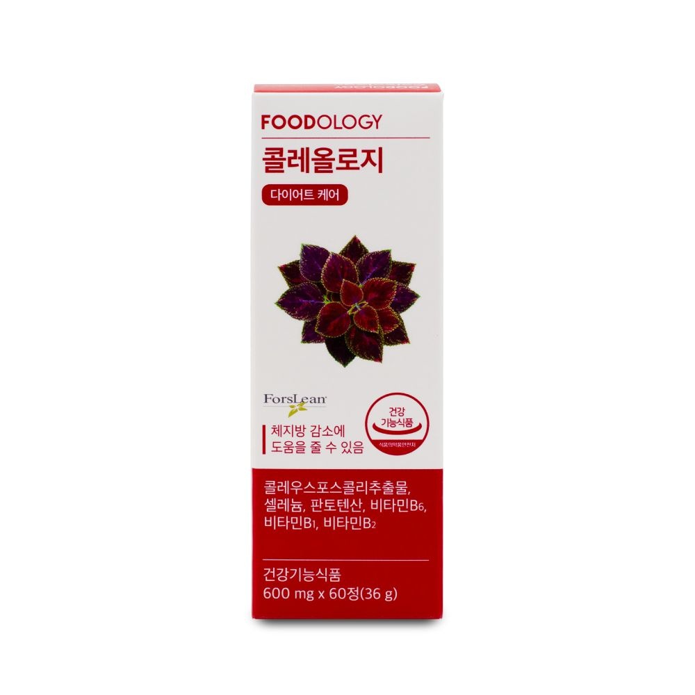 푸드올로지 콜레올로지 컷 600mg 60정 (5개)_이미지